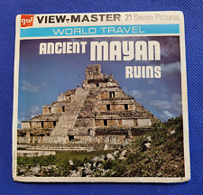Scarce Gaf F009 Ancient Mayan Ruins Southeastern Mexico view-master Reels Packet picture