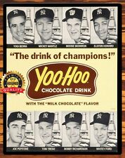 Yoo-Hoo Chocolate Drink - The Drink of Champions - Metal Sign 11 x 14 picture