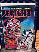 LOT FRIGHT FULL SET (including Fright #3 - 1st Freddy Krueger in comics 1988) VF picture