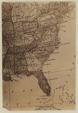 Photo:Map Oyster Shrimp Canneries Gulf South Atlantic Coast 1913 picture