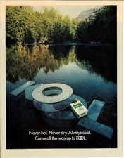 1971 KOOL Filter Kings Cigarette Tobacco Smoking Vintage Print Ads picture