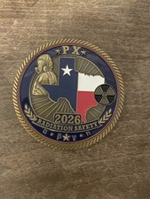 Pantex Radiation Safety 2026 Challenge Coin picture