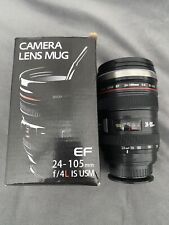 Camera Lens EF 24-105mm Stainless Steel Travel Tea Coffee Mug Cup picture