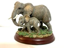 Lenox PEACEFUL EMBRACE Elephant Figurine Vintage Statue picture