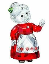 Swarovski Mrs. Santa Claus Crystal Figurine Christmas #5464887 New in Box picture