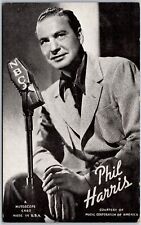 Phil Harris Courtesy Of Music Corporation Of America Mutoscope Arcade Postcard picture