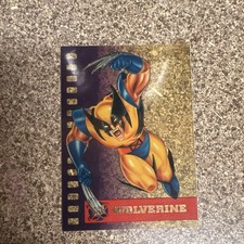 Fleer 1994 Marvel X-Men Suspended Animation Limited Edition Insert #10 Wolverine picture