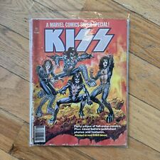 KISS #1 MARVEL COMICS 1977 SUPER SPECIAL PRINTED IN REAL KISS BLOOD Complete picture