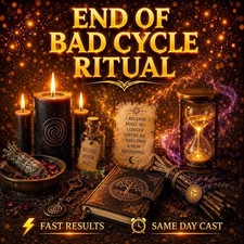 End of Bad Cycle Ritual | Break Negative Patterns, Energy Cleansing, Fresh Start picture