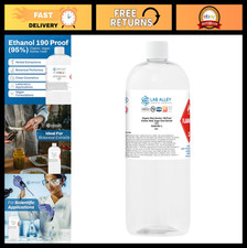 Organic 190 Proof Ethanol (95%) - Vegan Sugar Cane Alcohol, FCC Food Grade, 1L picture
