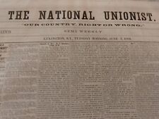 Civil War Newspapers- COLD HARBOR, SHERIDAN,FITZHUGH LEE, GRANT,SHERMAN, GEORGIA picture