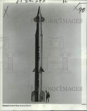 1968 Press Photo Spartan Missile for Warhead Interception - nom11705 picture