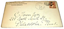MARCH 1886 DULUTH AND IRON RANGE USED COMPANY ENVELOPE DM&IR PREDECESSOR picture