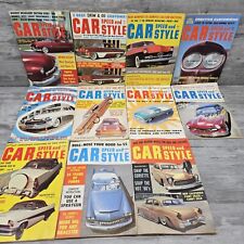 Car Speed and Style Magazine Lot (11) 1959 No March 1950s Hot Rod Chevy Ford picture