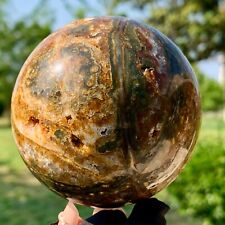 149G Natural Ocean Jasper Jade Crystal Polished Sphere Ball Healing Ball picture