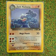 Pokémon Trading Cards Team Rocket Set Dark Machamp Mint / Near Mint 10/82 picture