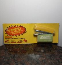 Sealed Vintage Mini Yellow Eagle Stapler Promotional Tobacco Carton Giveaway picture