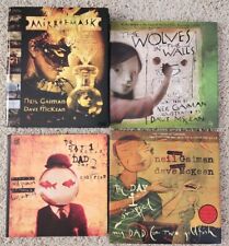Neil Gaiman Dave McKean Mirrormask Swapped Dad Two Goldfish CD 1st Ed Book Lot picture