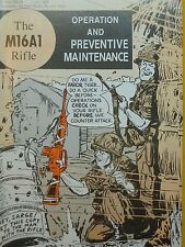 The M16A1 Rifle, comic book, Operation & Maintenance manual 1969 Vietnam AR15 US picture