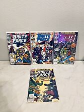 Brute Force Complete Four-Issue #1-4 Limited Series (Direct Edition NM/M-1990) picture