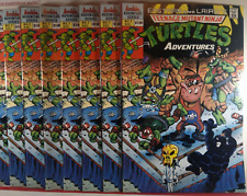 🟢 7x COPIES TMNT ADVENTURES #7 ARCHIE COMICS TEENAGE MUTANT NINJA TURTLES 1989 picture