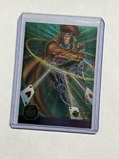 1995 Flair Marvel Annual Limited Edition Chromium Trading Card #7 Gambit  picture