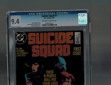 Suicide Squad #1 (DC 1987) 1st Print CGC 9.4 #0260791011 Off White-White Pages picture