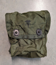 USGI Military Surplus ALICE Web Gear OD Individual First Aid Kit Pouch w/ Clips picture