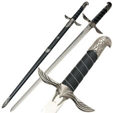 MEDIEVAL ASSASSINS CREED DARK EAGLE SWORD STAINLESS STEEL BLADE COSPLAY VIDEOGAM picture
