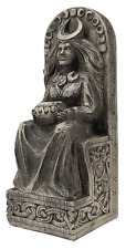 Seated Moon Goddess Statue - Stone Finish - Dryad Designs - Wiccan Wicca Pagan  picture