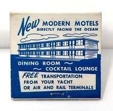 Neptune Inn & Motel Vintage Matchbook - Narragansett RI - MCM Midcentury Match  picture