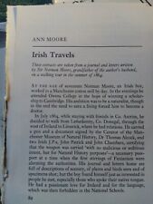 Kvc25 Ephemera 1971 article Ann Moore Irish travels  picture