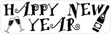 10in x 3in Happy New Year Car Bumper Magnet Magnetic Truck signs magnets sign picture