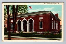 Claremont NH-New Hampshire, United States Post Office, Vintage c1958 Postcard picture