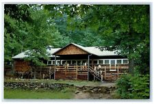 c1960 Dining Hall Swannanoa Camp Mountains Swannanoa North Carolina NC Postcard picture