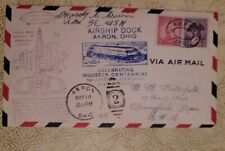 USS AKRON Accident May 11, 1932 1 Survivor Autograph by Moody Irwin  picture