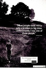 HIV Awareness Poster - Late 20th Century 🧑‍⚕️ - 24x36” - Premium Matte Paper picture