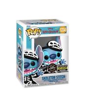 Funko POP Disney Lilo & Stitch Skeleton Stitch EE Exclusive Glow Chase #1234 picture