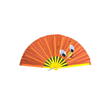 Disney Parks Orange Bird Folding Hand Fan picture
