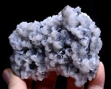 161g Natural Transparent Rare Species “snow” Crystal Cluster Mineral Specimen picture