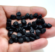 Amazing Black Spinal Rough 8-9 MM Size 45 Pcs Loose Gemstone For Jewelry picture