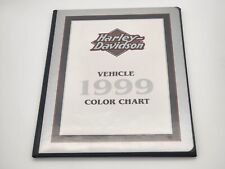 Harley Davidson Motorcycles Vehicle Collector 1999 Color Chart Dealer picture