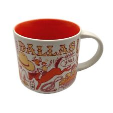 STARBUCKS Been There Series DALLAS 14 oz Ceramic Coffee Tea Mug Cup picture