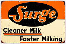 Surge cleaner milk faster miling Vintage Look Reproduction metal sign picture