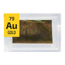 23.7k Au Gold .971 NASA Surplus heat resistant tape in a Periodic Element Tile picture