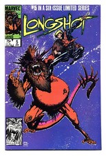 LONGSHOT #5 9.2 HIGH GRADE DOCTOR STRANGE APPEARANCE W PGS 1986 picture