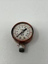 Vintage Pressure Gauge Meter C A Norgen Co.  2” PSI 0 to 100 Steampunk Works picture