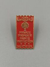 VINTAGE 1994 Realtor Day Private Property Rights Protection Lapel Pin picture