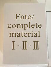 Fate Complete Material I II III Art Book Case Japan anime picture