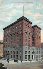 Omaha Nebraska - New York Life Insurance Building c1909 Postcard picture